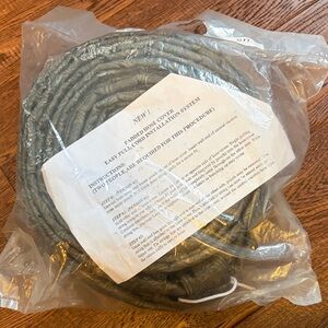 New ⭐️ Central Vacuum Padded Hose Cover- Gray 35FT